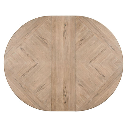 Proximity Place - Pedestal Table - Barley Buff