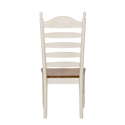 Springfield - Ladder Back Side Chair - White