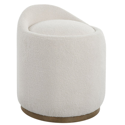 Swirl - Swivel Sheepskin Ottoman