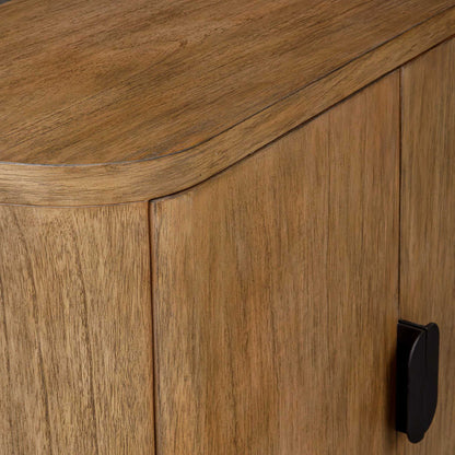 Newell - Wood 2 Door Cabinet - Natural