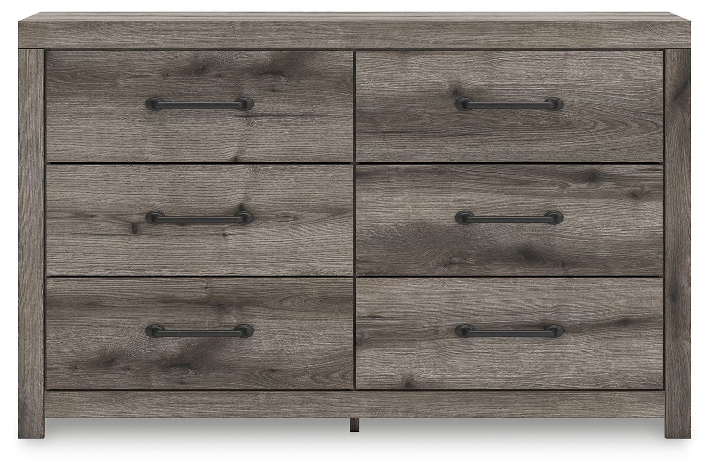 Graystorm - Brown Gray - Six Drawer Dresser