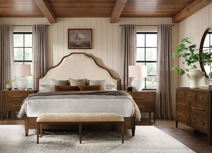 Cashiers - Upholstered Panel Bed