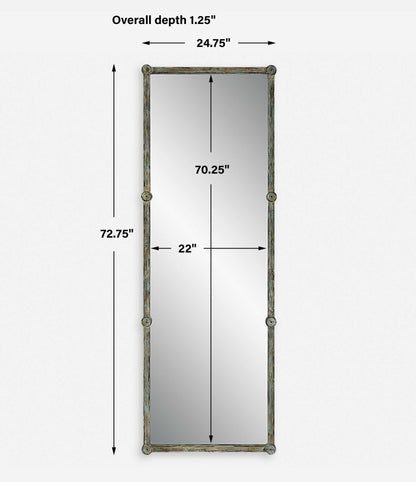 Gattola - Wash Dressing Mirror - Gray