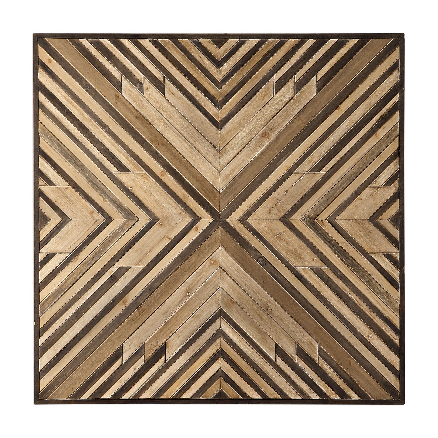 Floyd - Wooden Wall Art - Light Brown