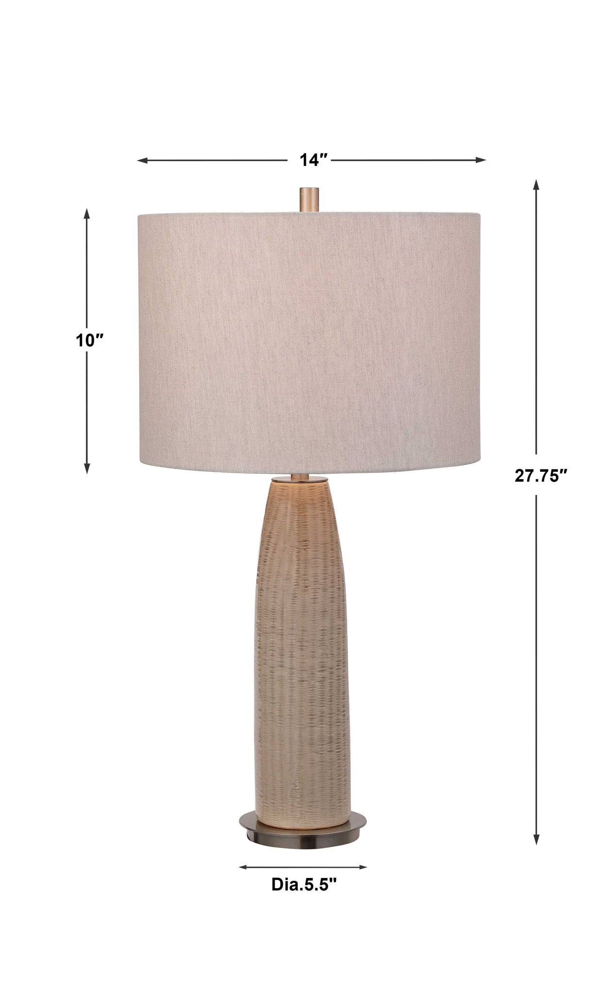 Delgado - Table Lamp - Light Gray