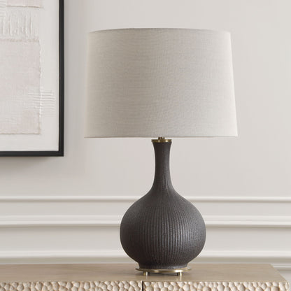 Rimini - Black Glaze Table Lamp