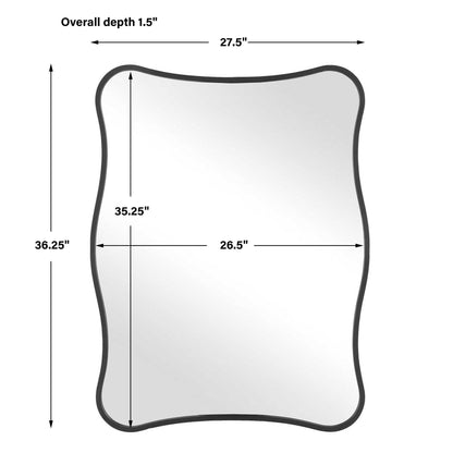 Pavia - Curvy Vanity Mirror