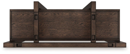 Breckington - Dark Brown - Bookcase