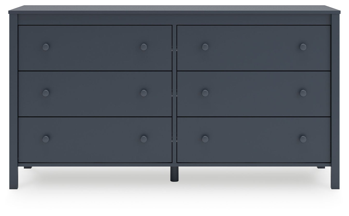 Simmenfort - Navy Blue - Six Drawer Dresser