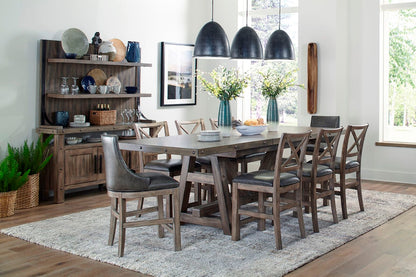 Lodge Dining - Buffet With Bar Hutch - Siltstone