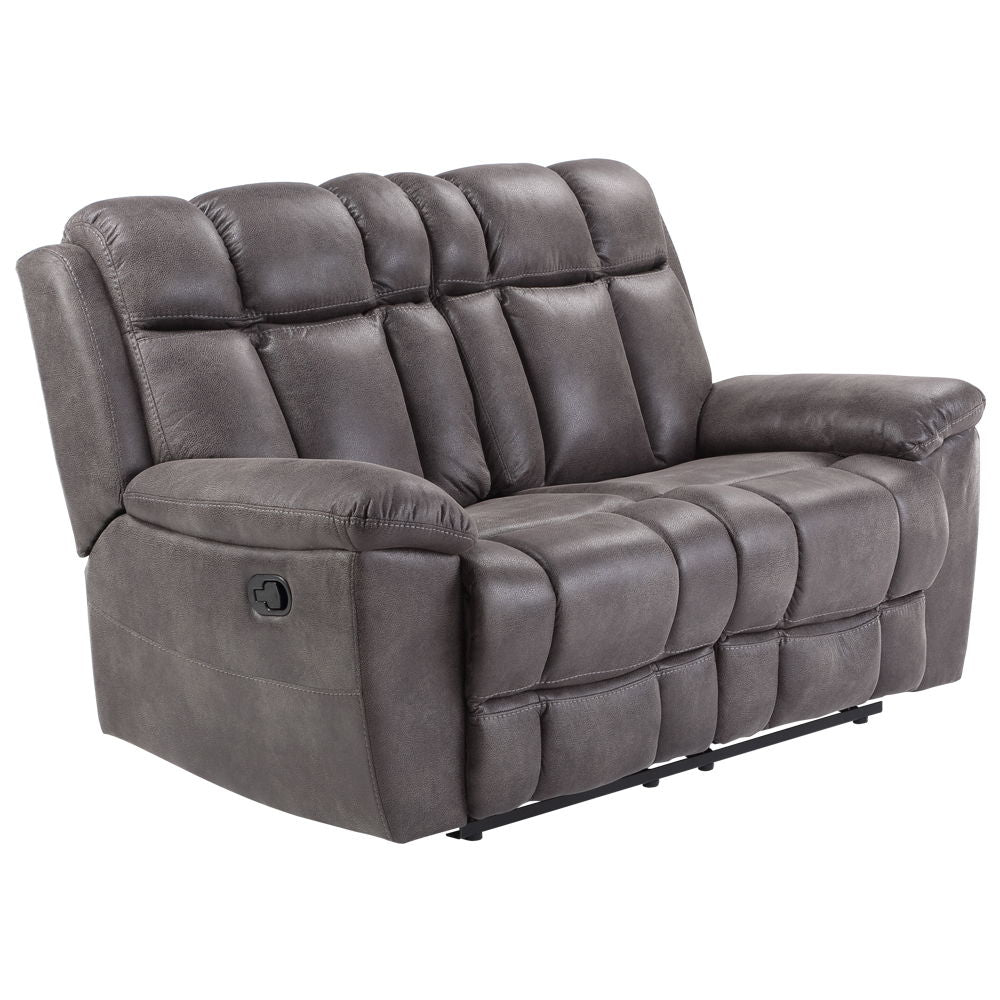 Goliath - Manual Loveseat - Arizona Grey