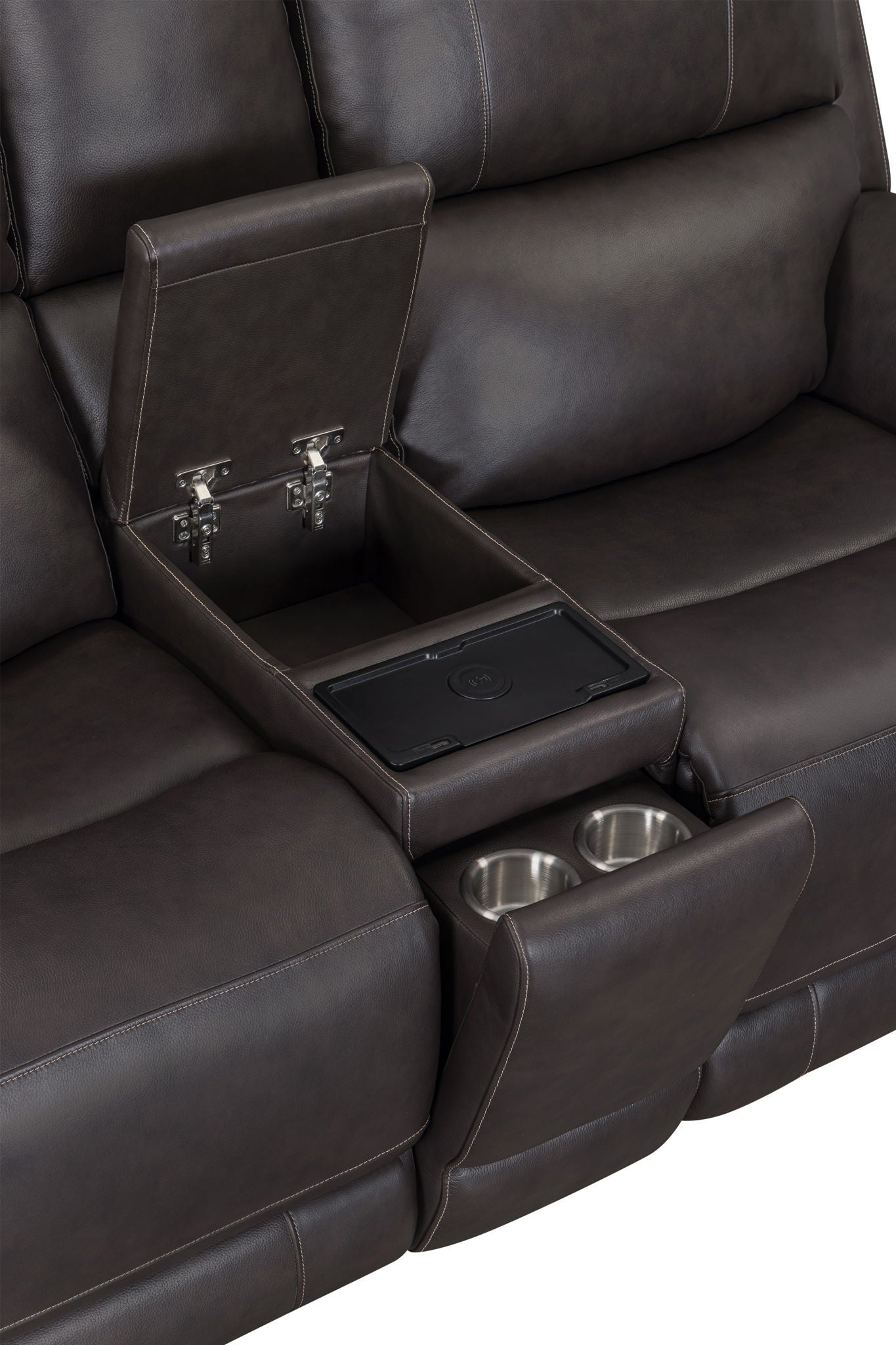 Easton - Zero Gravity Power Reclining Tilt Console Loveseat P3