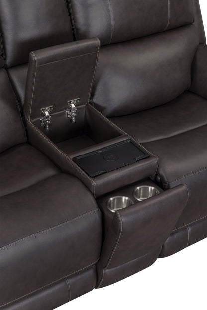 Easton - Zero Gravity Power Reclining Tilt Console Loveseat P3