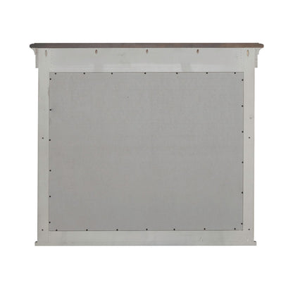 Ivy Hollow - Landscape Mirror - White