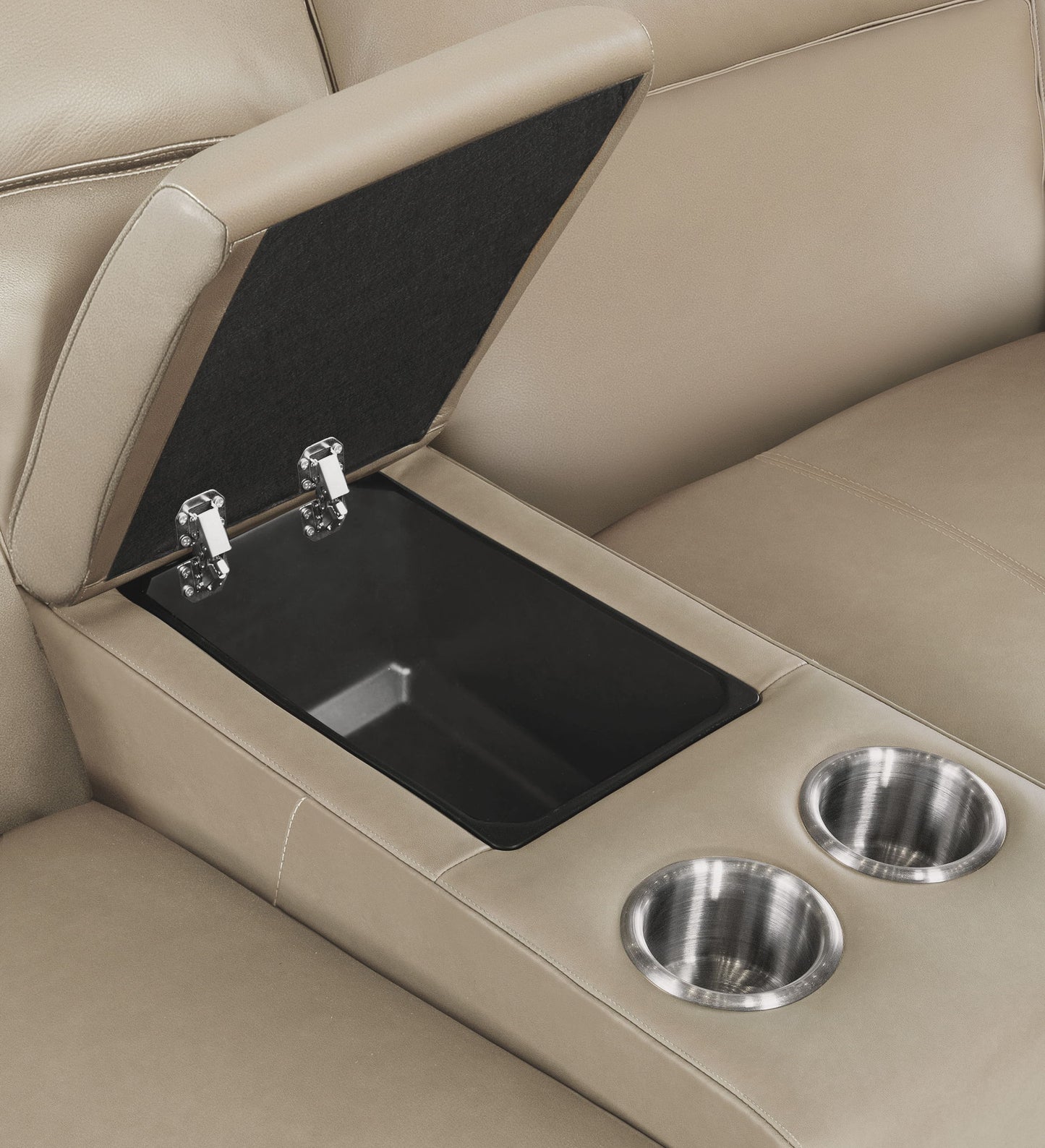 MS - Nelson Zero Gravity Power Console Loveseat With Power Headrests And Lumbar