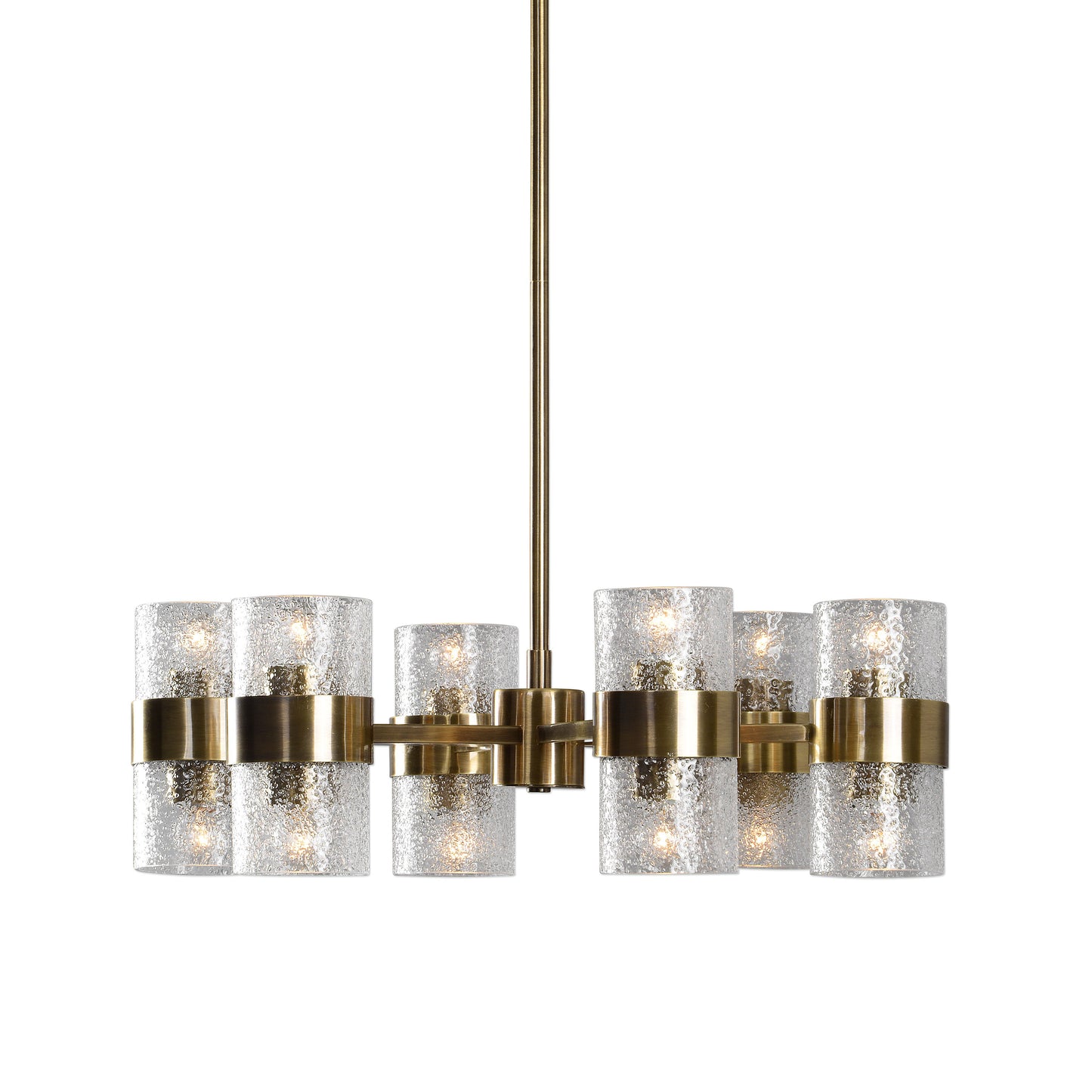 Marinot - 12 Light Chandelier - Gold