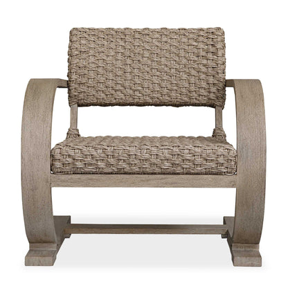 Rehema - Outdoor Wicker Lounge Chair - Gray