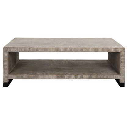 Bosk - White Washed Coffee Table