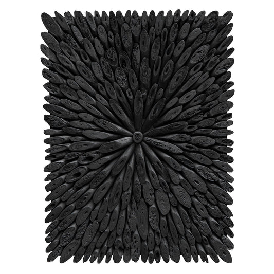 Bahama Wood - Wood Wall Decor - Black