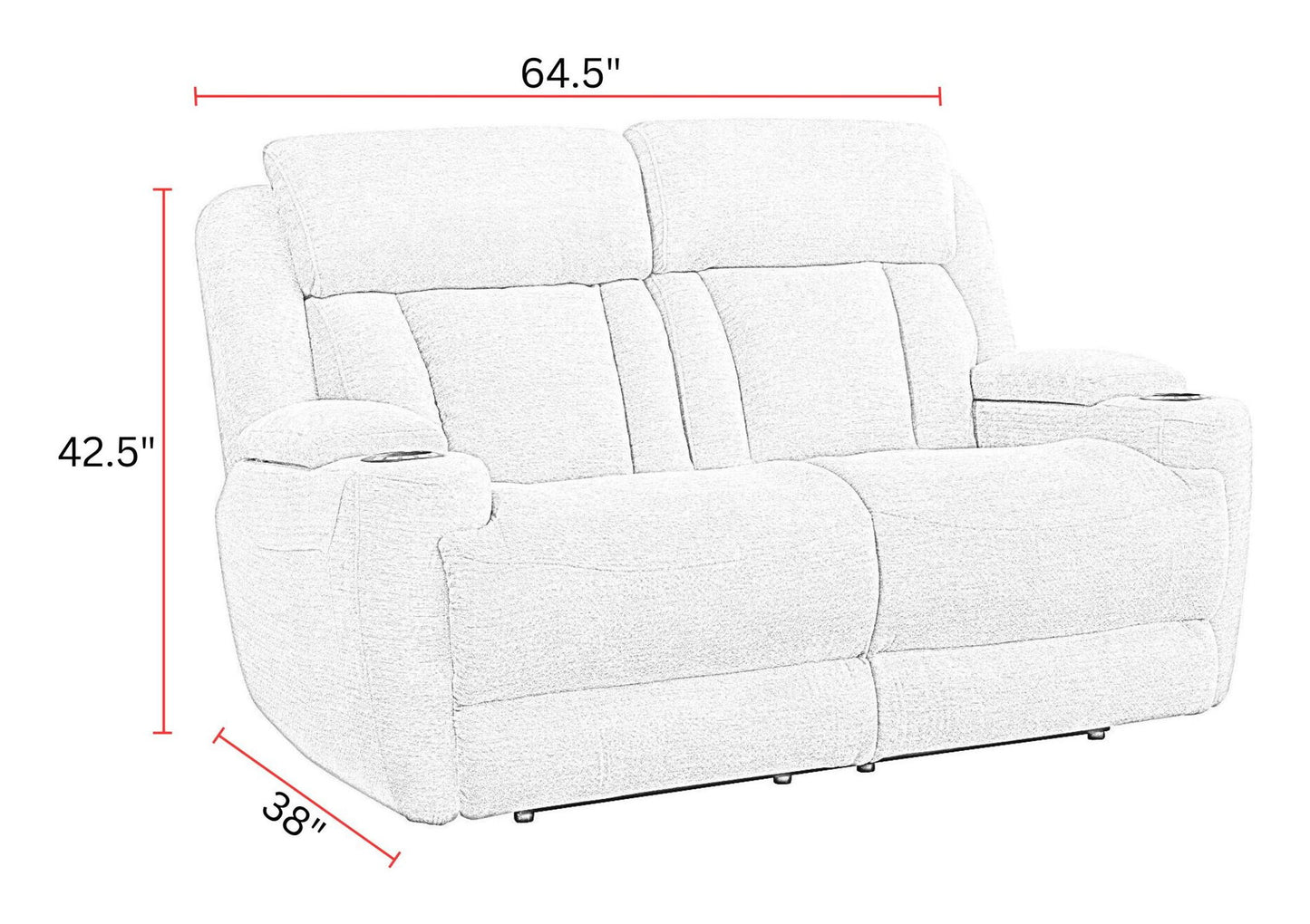 Dalton - Power Reclining Sofa Set
