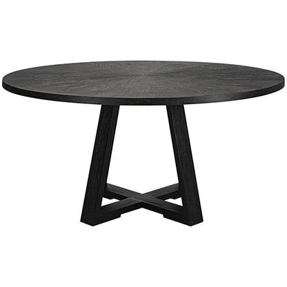 Gidran - Round Dining Table - Black