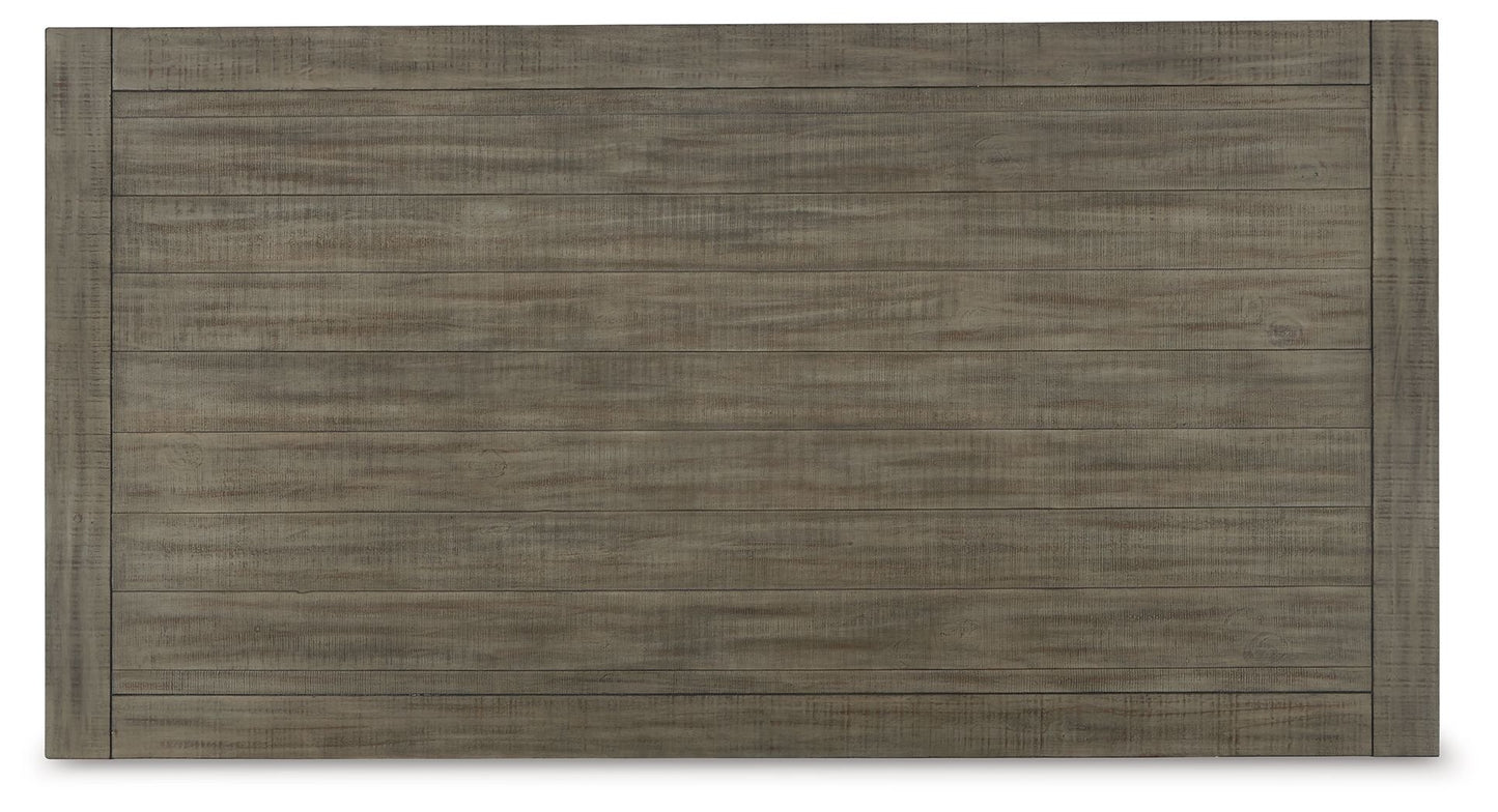 Krystanza - Weathered Gray - Rectangular Dining Room Table