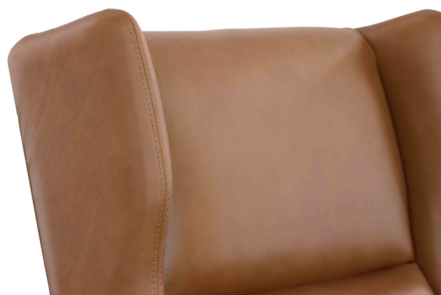 Buckman - Accent Chair - Brown / Glossy Black