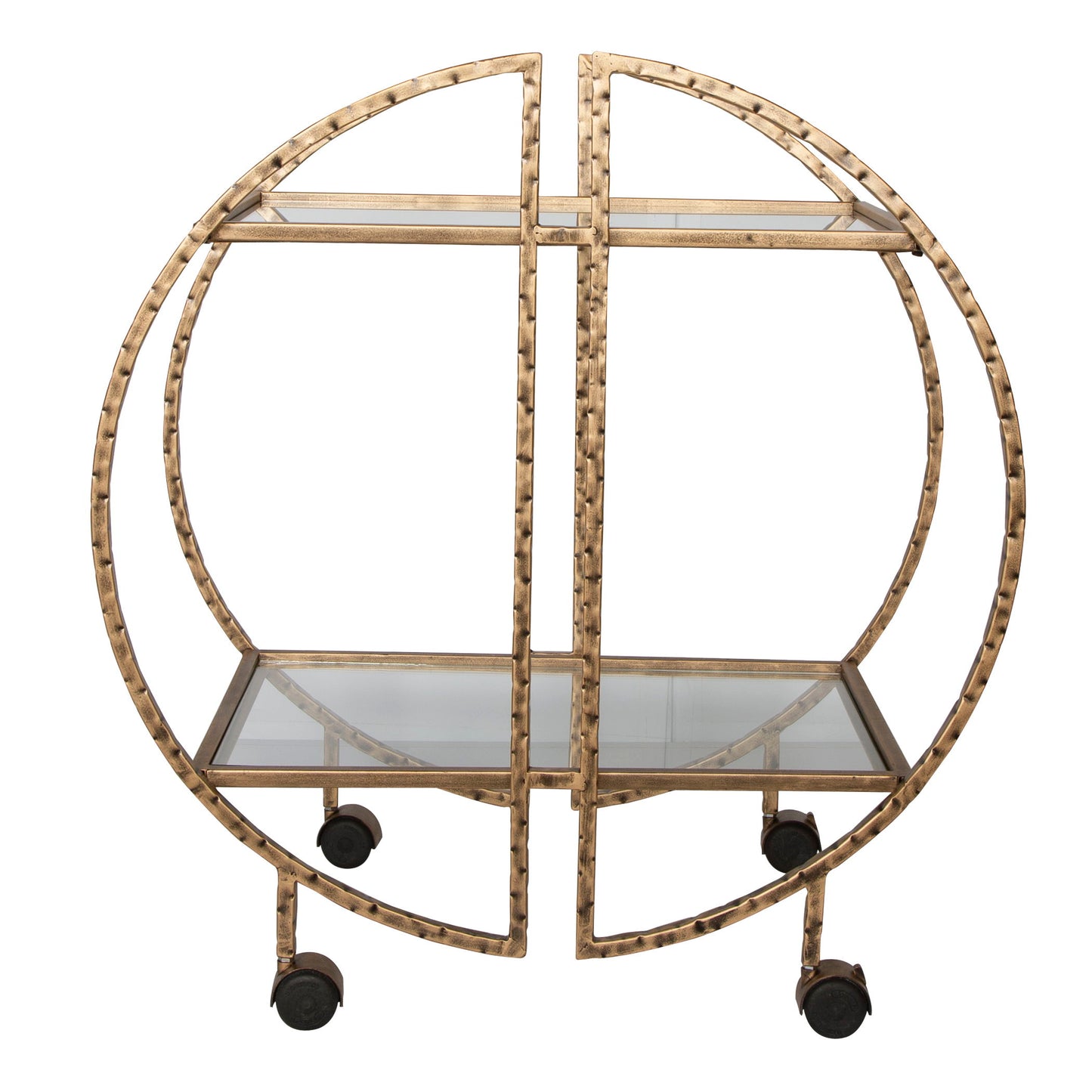 Zelina - Bar Cart - Gold