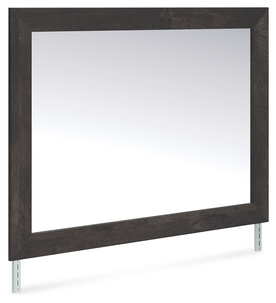 Hollivern - Dark Gray - Bedroom Mirror