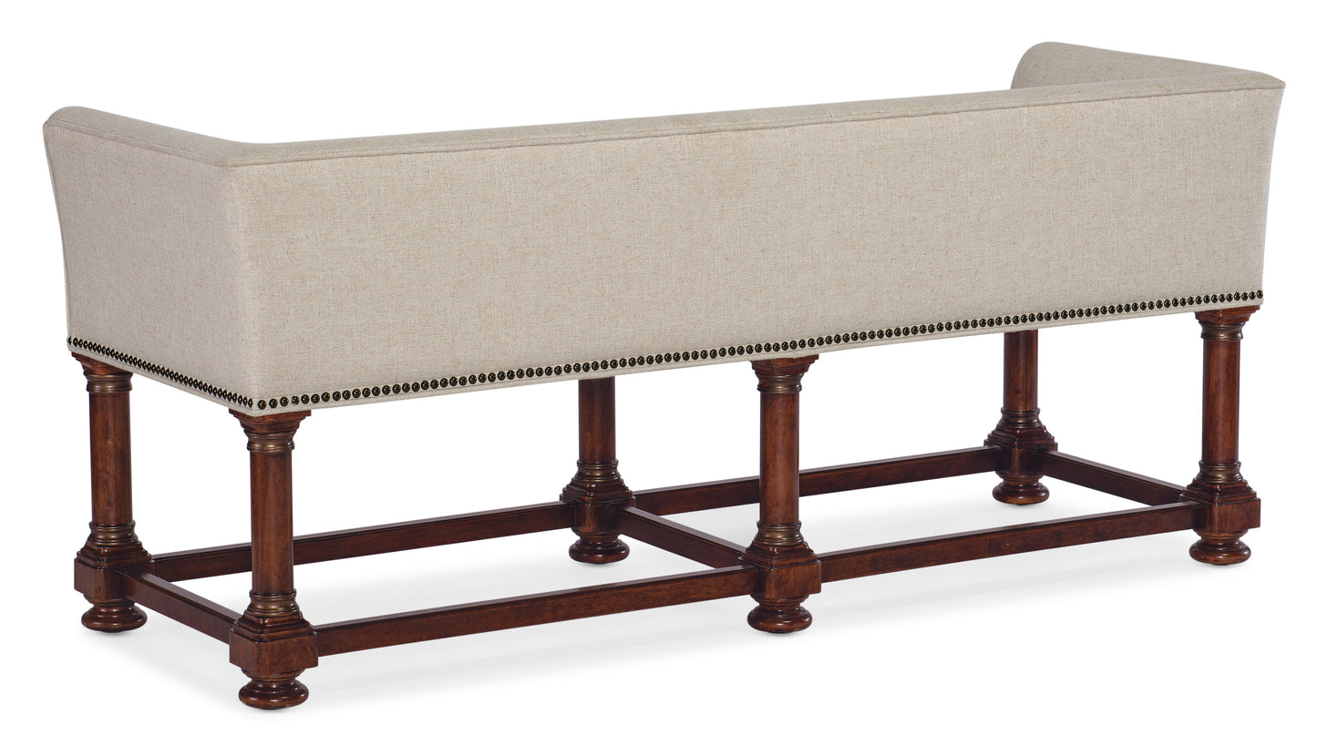 Charleston - Bed Bench - Dark Brown