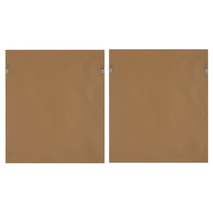Color Block - Framed Prints (Set of 2) - Light Brown