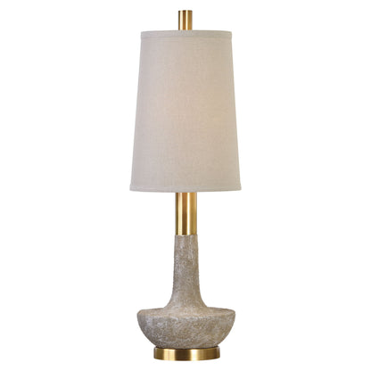 Volongo - Buffet Lamp - Stone Ivory