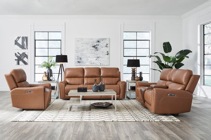 Hancock - Zero Gravity Power Reclining Sofa With Drop Down Table P3