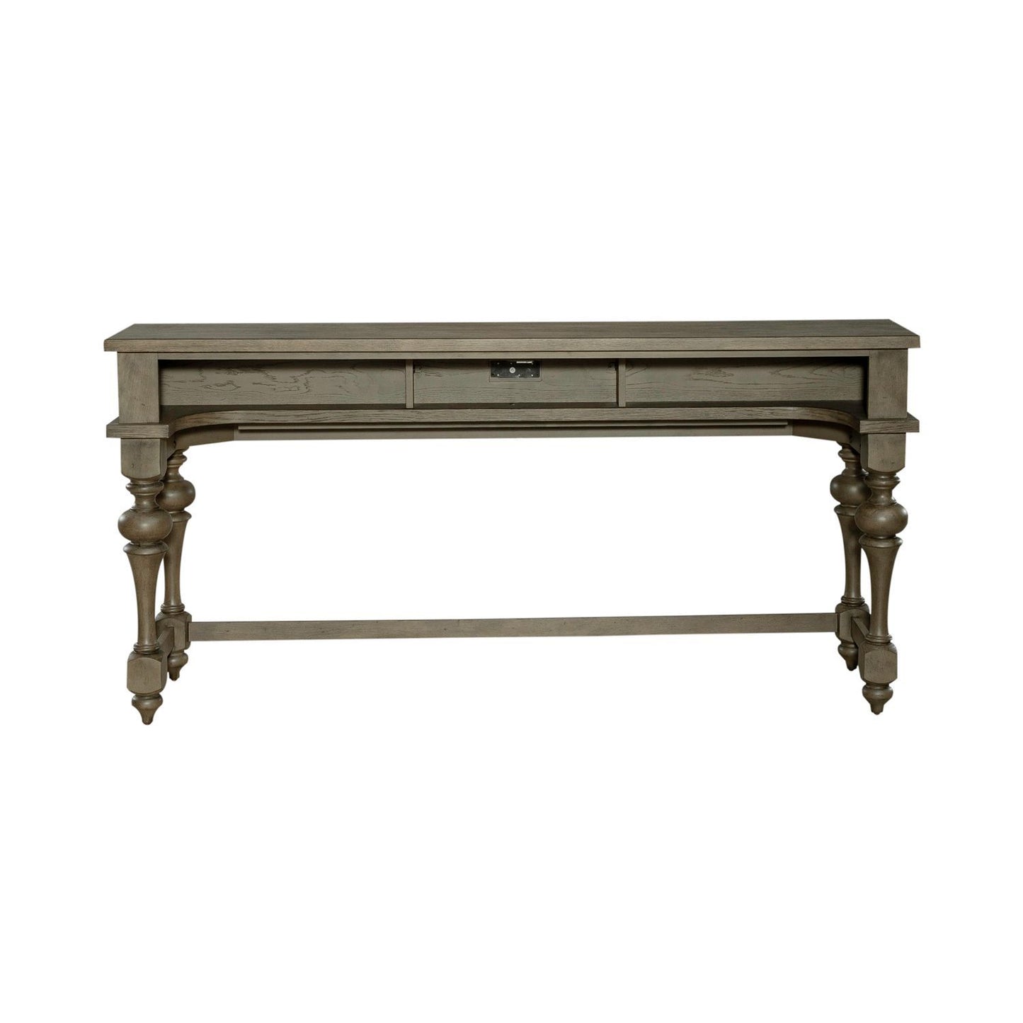 Americana Farmhouse - Console Bar Table - Light Brown