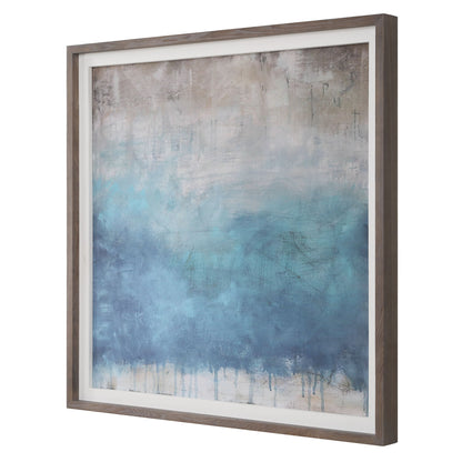 Serenity Paused - Framed Abstract Print