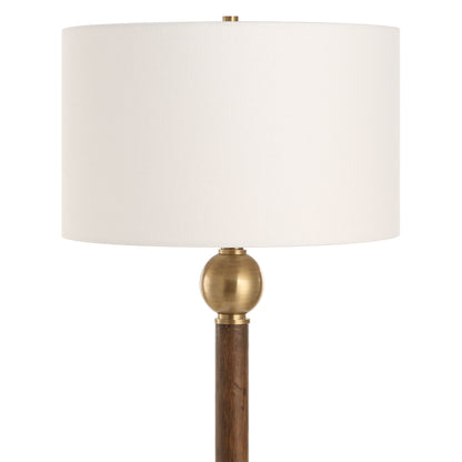 Keros - Floor Lamp - Dark Oak