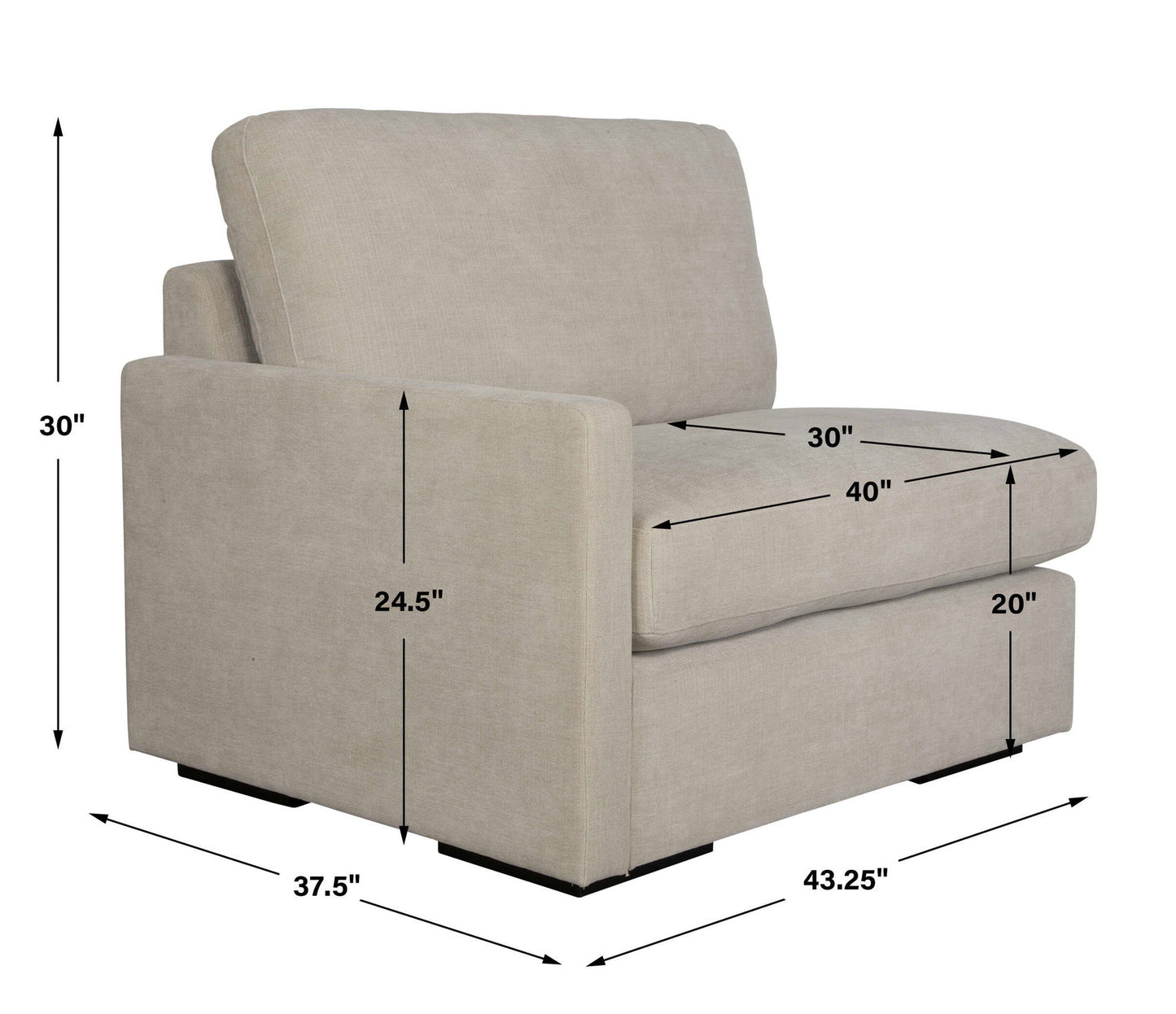 Refuge - Sofa Chaise