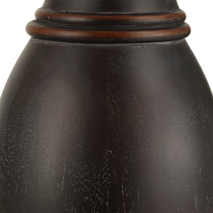 Pravin - Floor Lamp - Dark Wood