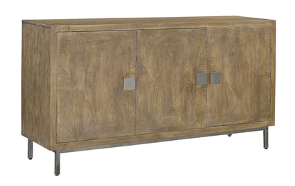 Cozad - Three Door Credenza - Aged Natural