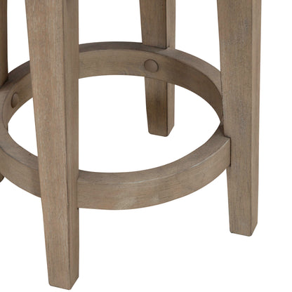 Brentwood - Upholstered Swivel Console Stool - Sandstone