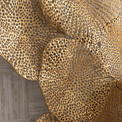 Ripley - Gold Metal Wall Art