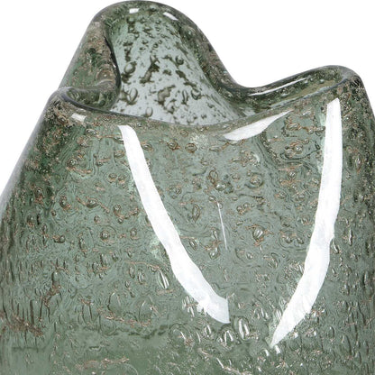 Chianti - Seeded Glass Vases (Set of 2) - Blue / Green