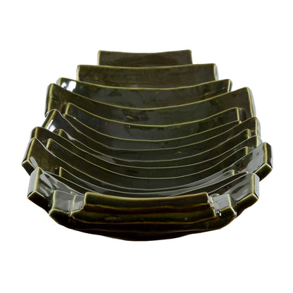 Harbor Ridge - Bowl - Olive Green