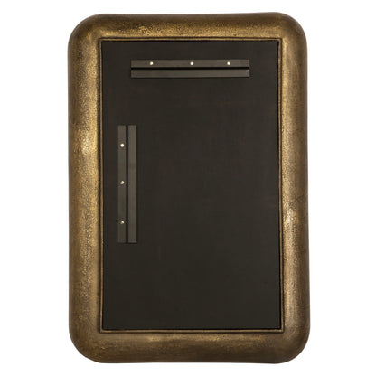 Alvaro - Antique Brass Mirror