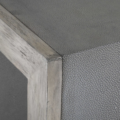 Aerina - Modern End Table - Gray