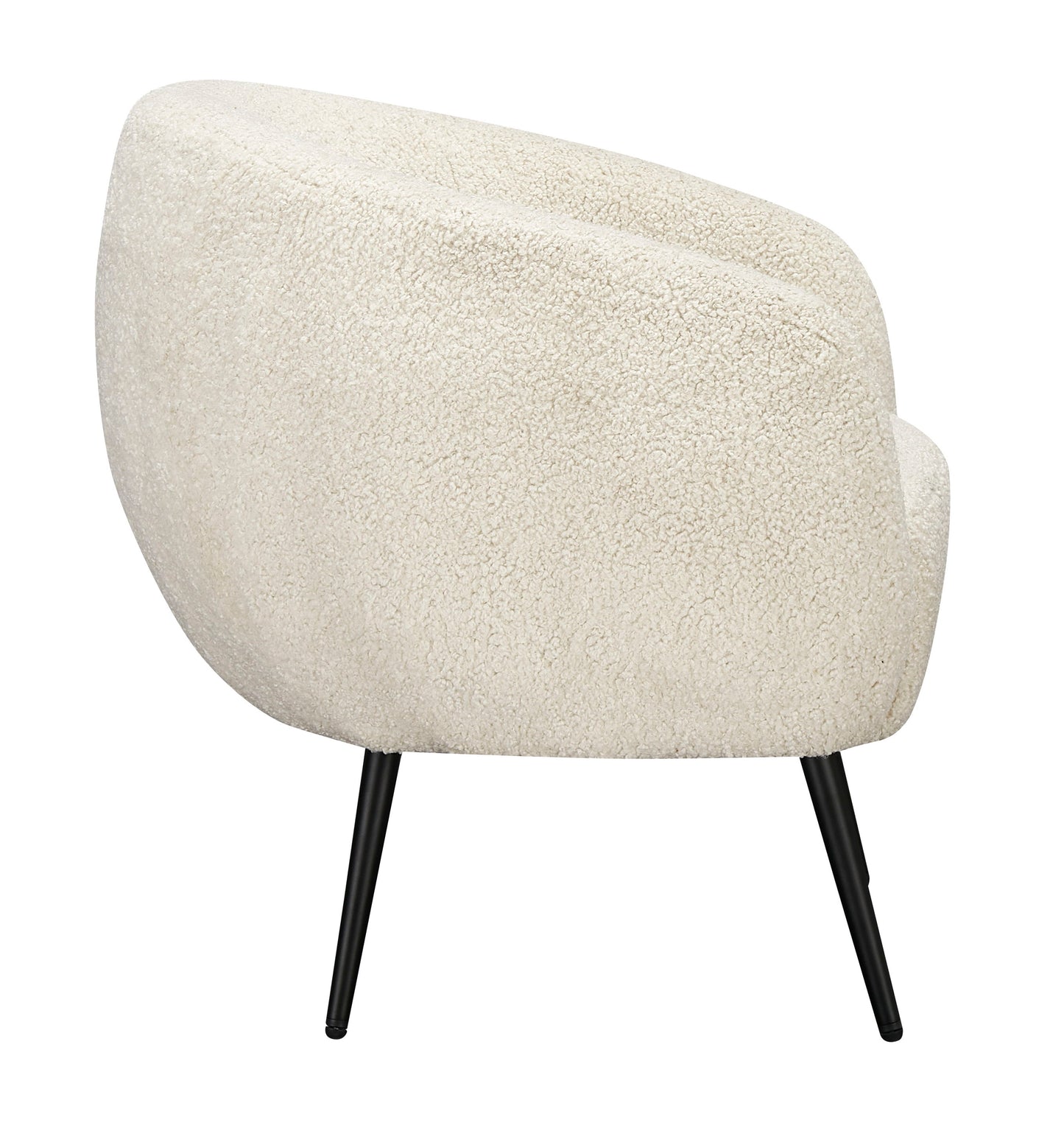 Lyra - Accent Chair - Ivory / Black