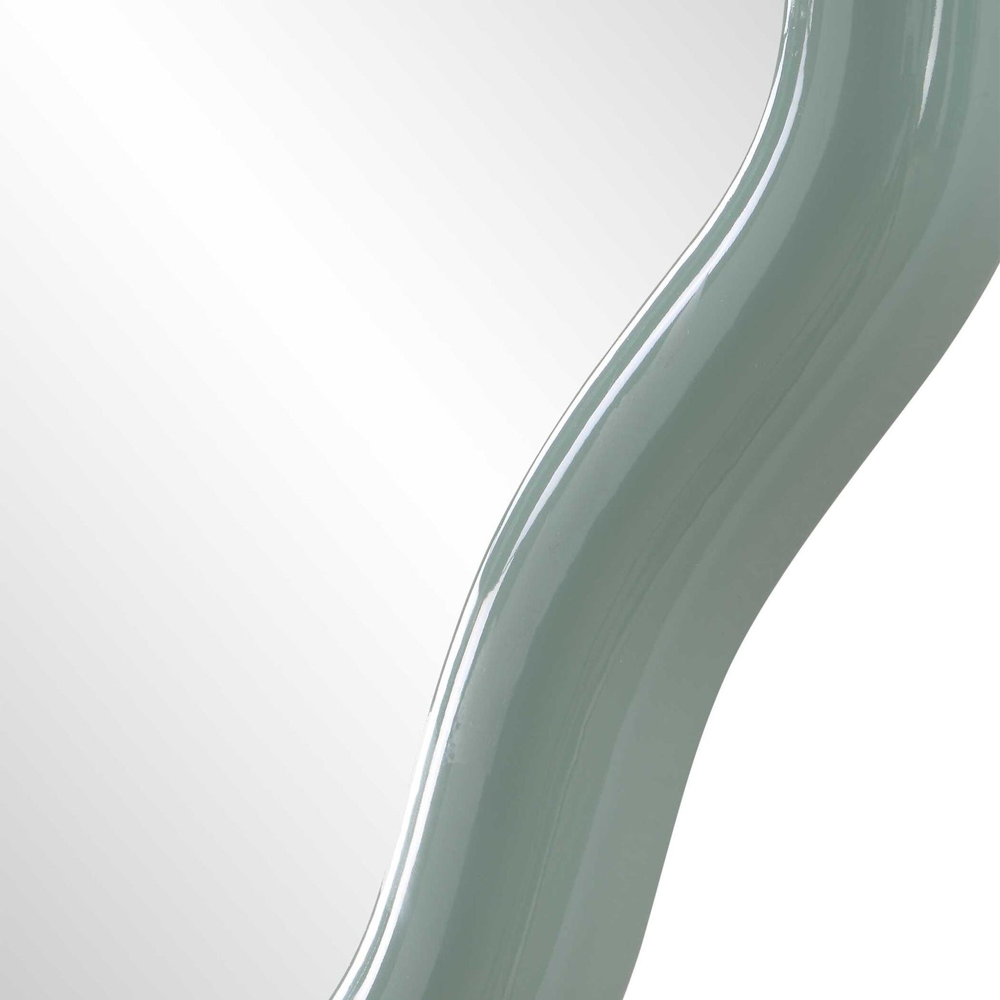 Isly - Robin's Egg Oval Mirror - Blue