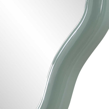 Isly - Robin's Egg Oval Mirror - Blue