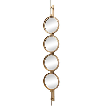 Button - Mirror - Gold