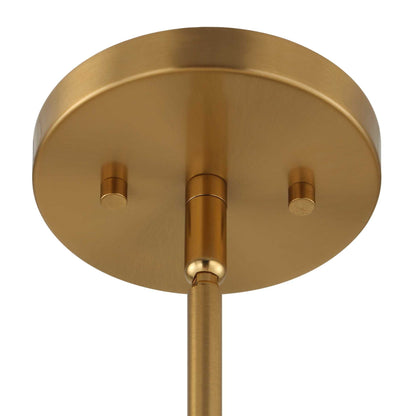 Darby - 1 Light Architectural Oval Pendant - Bronze / Black